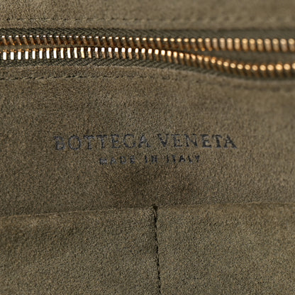 Bottega Veneta Calfskin Suede Maxi Intrecciato Arco 75 Olive Oil 6 of 16