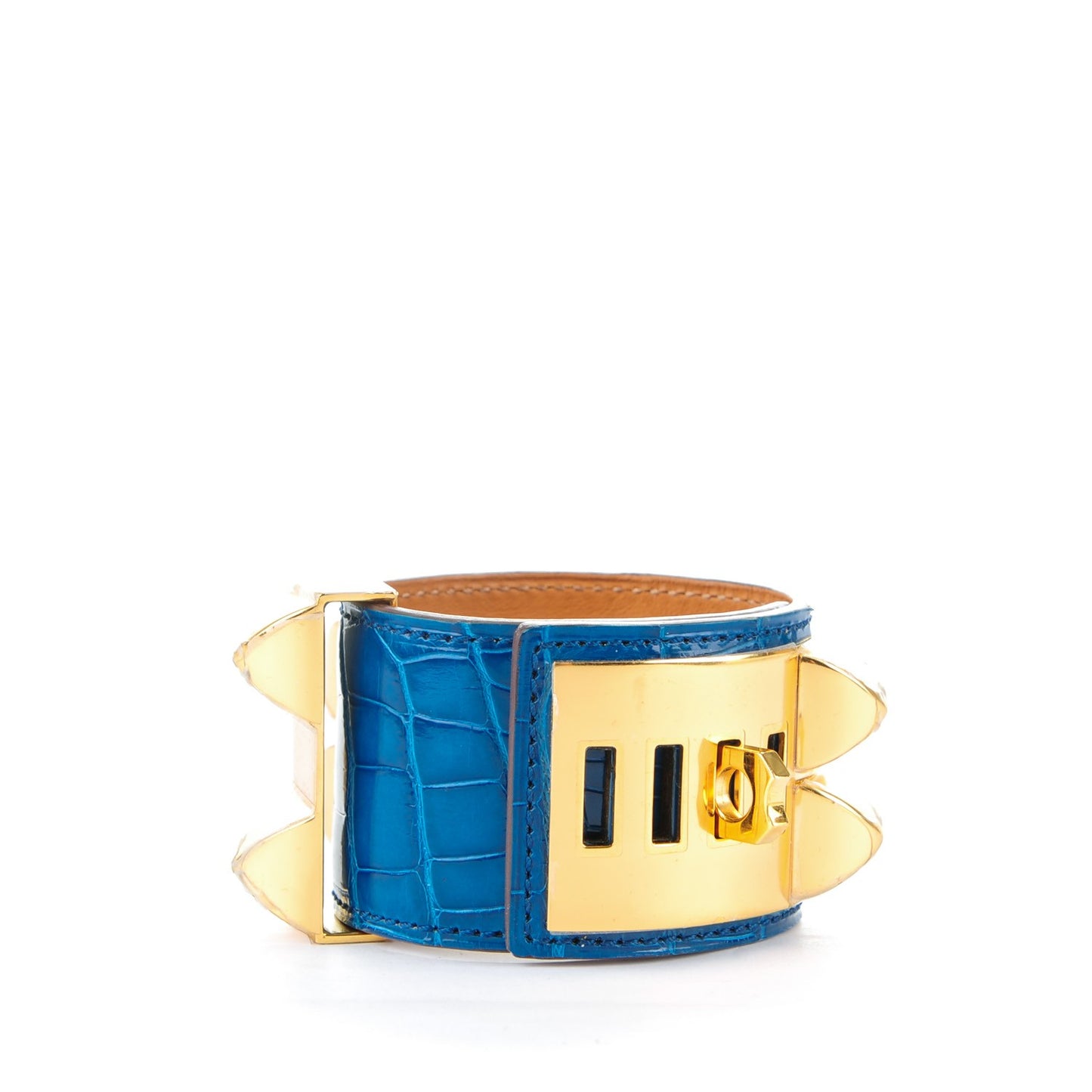 Shiny Alligator Collier De Chien CDC Bracelet S Mykonos