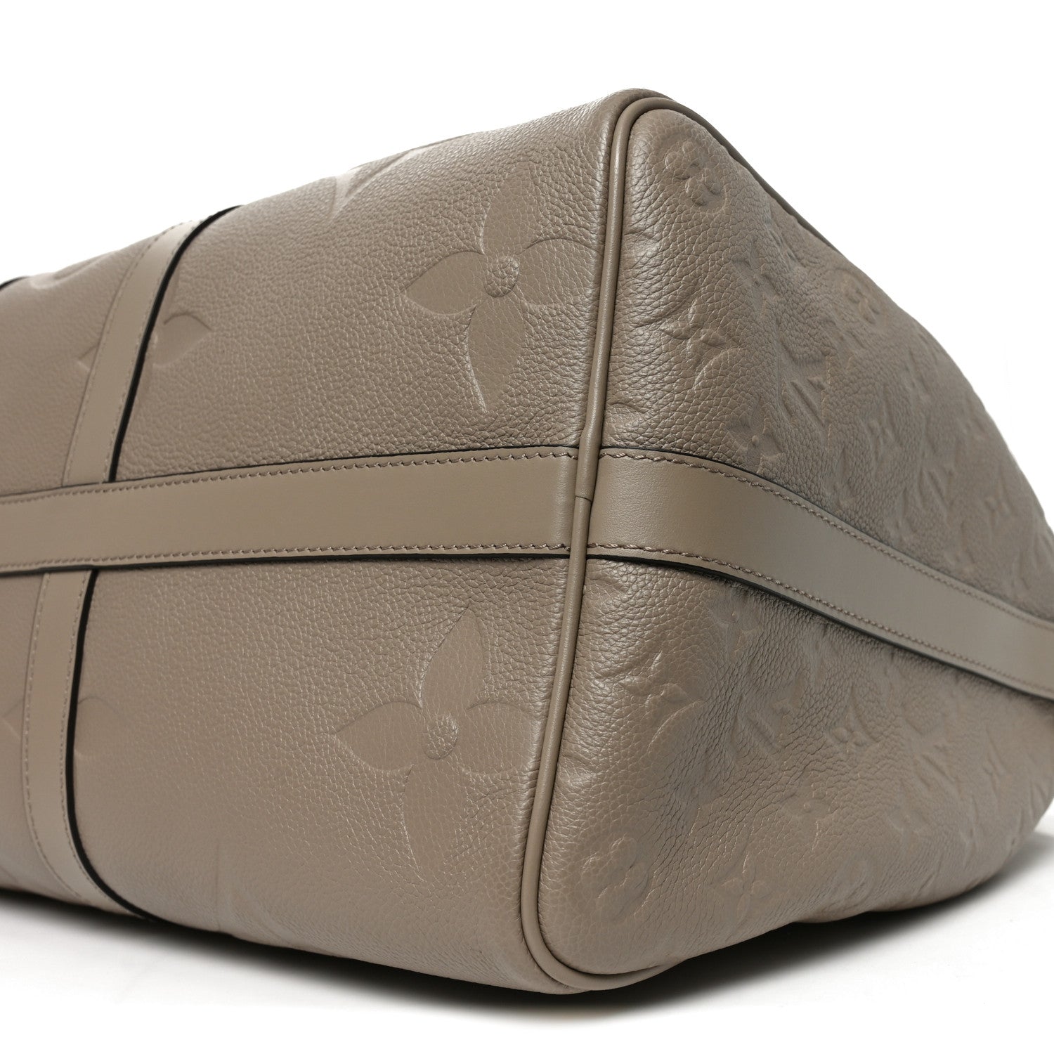 Louis Vuitton Empreinte Monogram Giant Keepall Bandouliere 45 Tourterelle 8 of 8