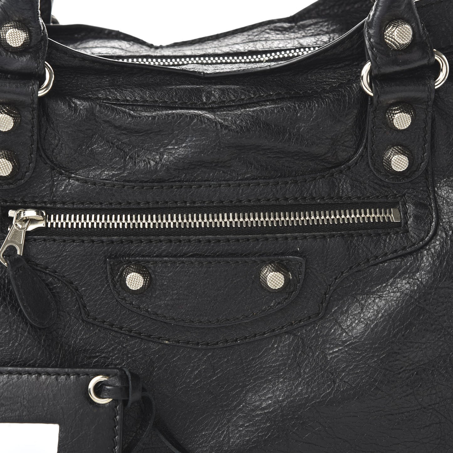 Agneau Giant 12 Silver Hardware City Black