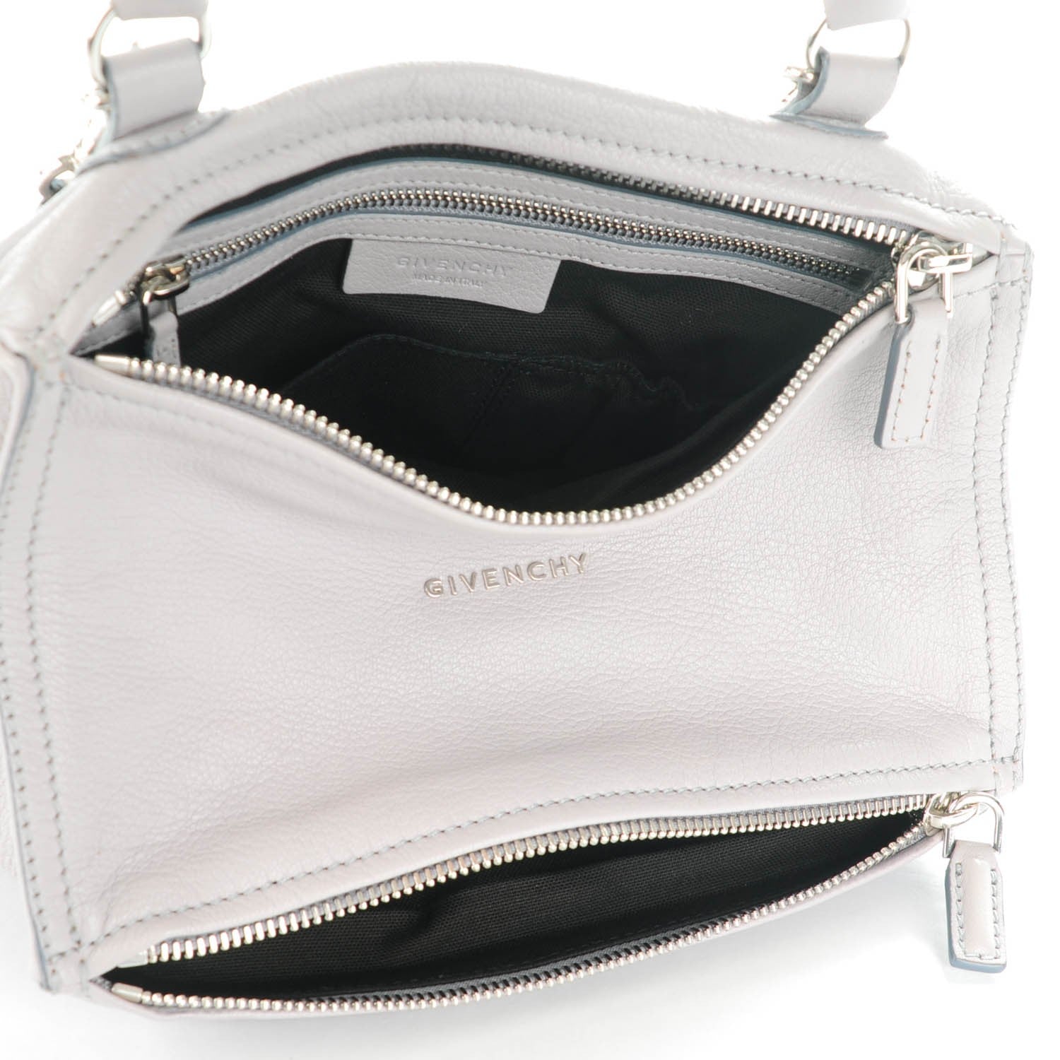 Givenchy Sugar Goatskin Small Pandora Pearl Grey 5 of 7