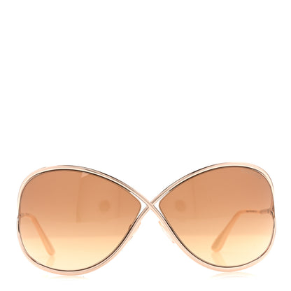 Tom Ford Miranda Crossover Sunglasses TF130 Gold 2 of 8