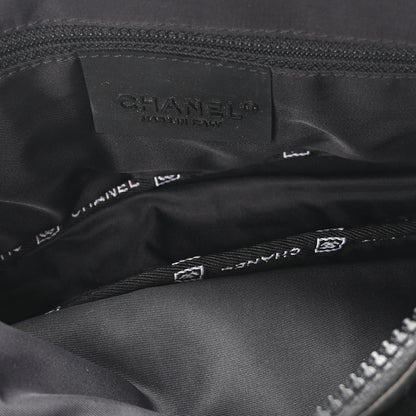 Chanel Rabbit Fur Sport Flap Flap Black 5 of 10