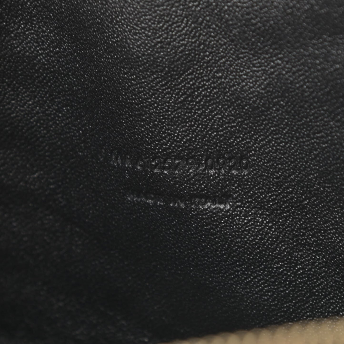 Grain De Poudre Matelasse Monogram Mini Lou Camera Bag Black