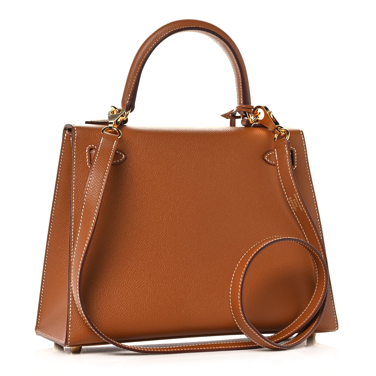 Hermes Epsom Kelly Sellier 25 Gold 2 of 38