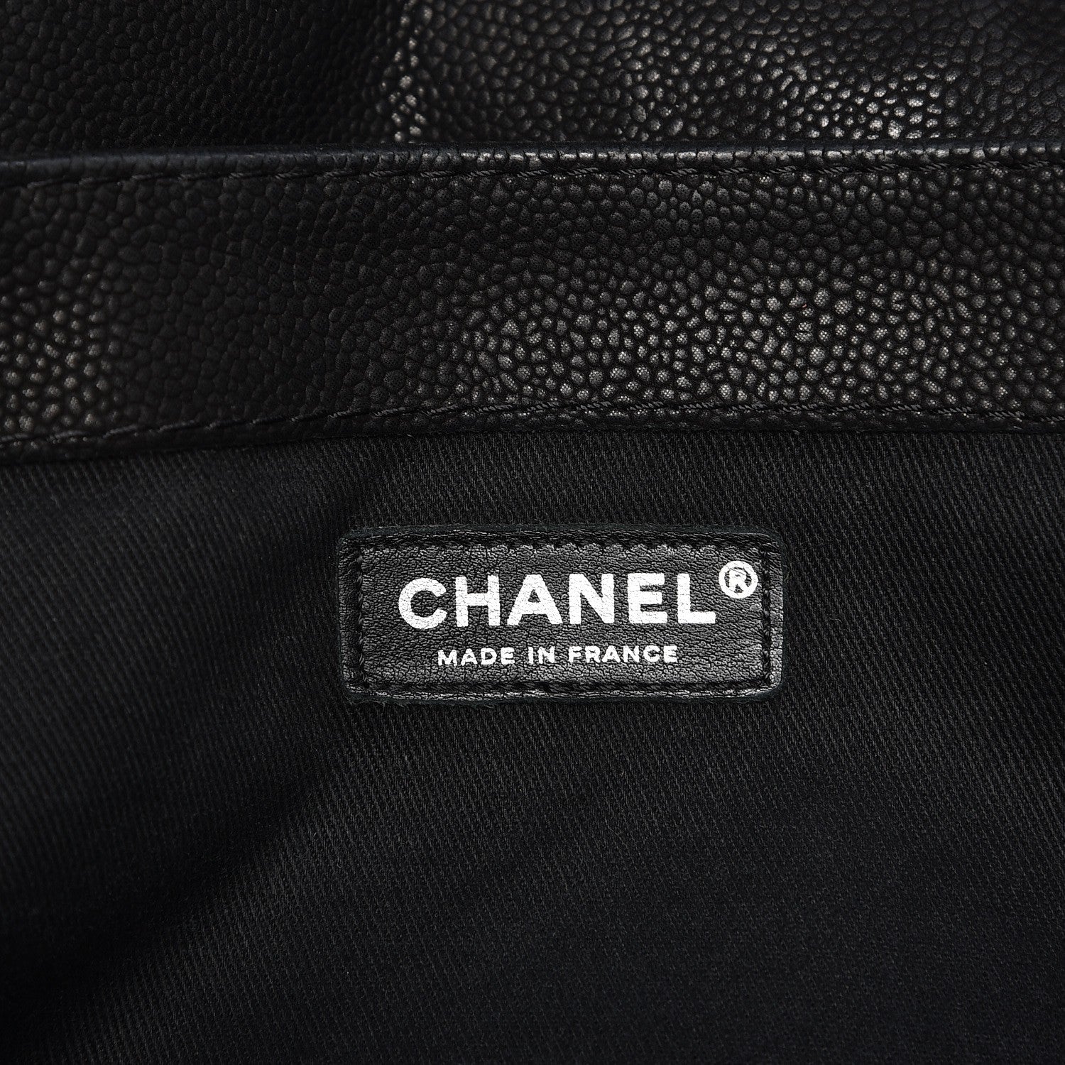 Chanel Iridescent Caviar Quilted Medium Lady Pearly Flap Black 7 of 13