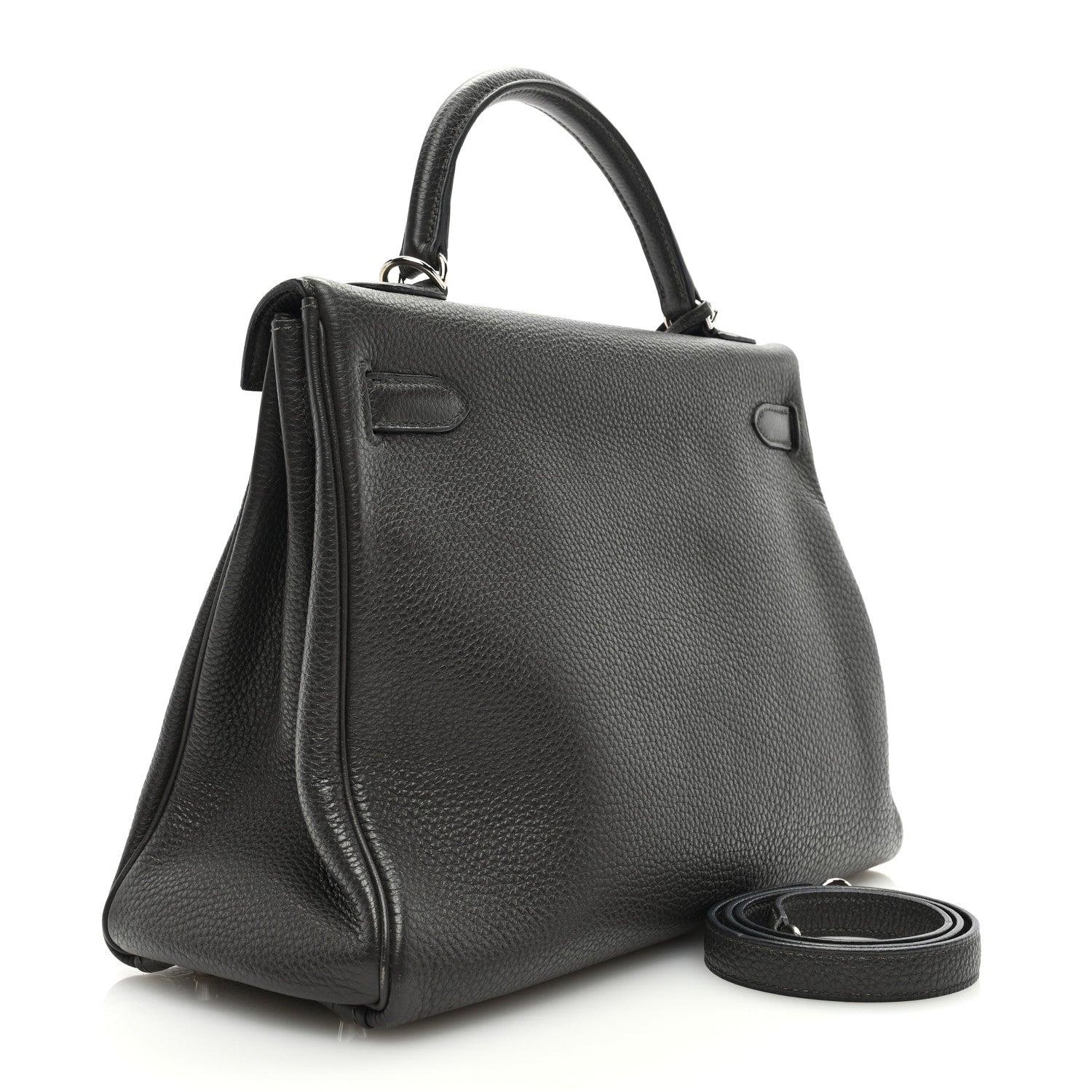 Hermes Togo Kelly Retourne 32 Graphite 3 of 10