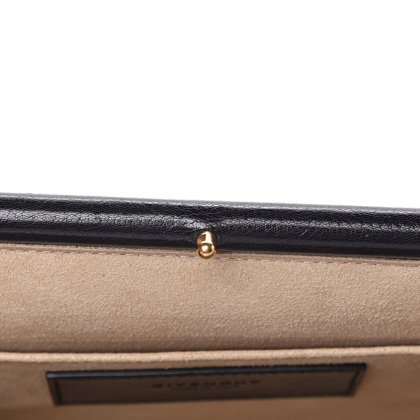 Goatskin Quilted Medium Gem Bag Black