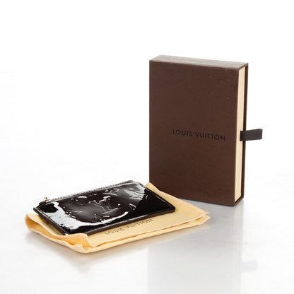 Louis Vuitton Vernis Pochette Key Pouch Amarante 4 of 7