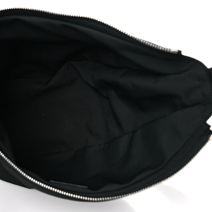 The Row Nylon Slouchy Banana Two Bag Black 5 of 9