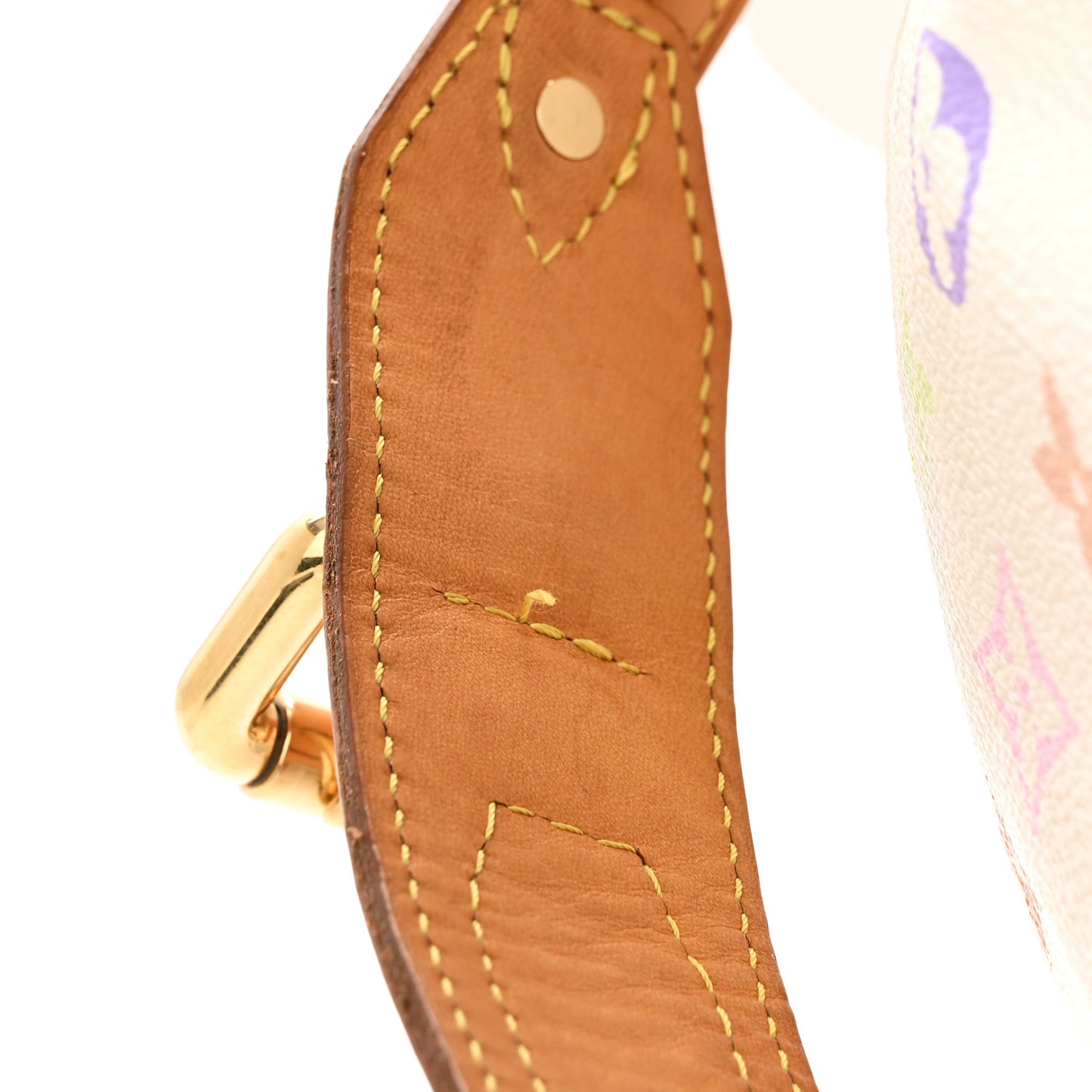 Monogram Multicolor Petit Noe White