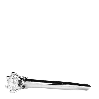 Tiffany Platinum Diamond .23ct Solitaire Engagement Ring 49 5 3 of 5