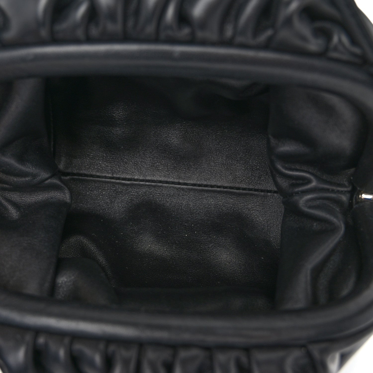 Bottega Veneta Butter Calfskin The Mini Pouch Black 5 of 10