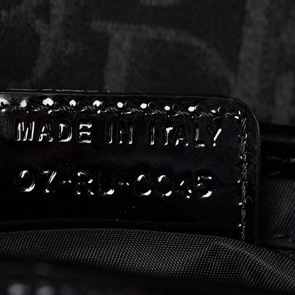 Christian Dior Monogram Saddle Bag Black 7 of 9