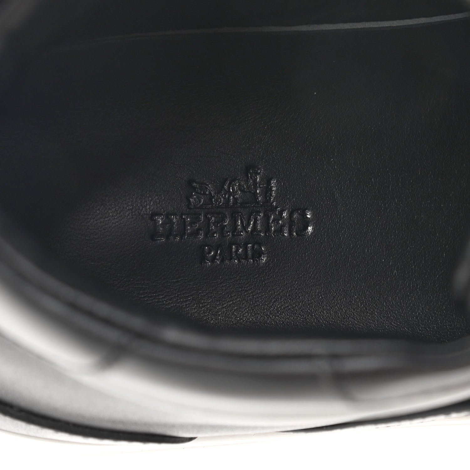 Hermes Calfskin Womens Daydream Sneakers 35 Black 7 of 10