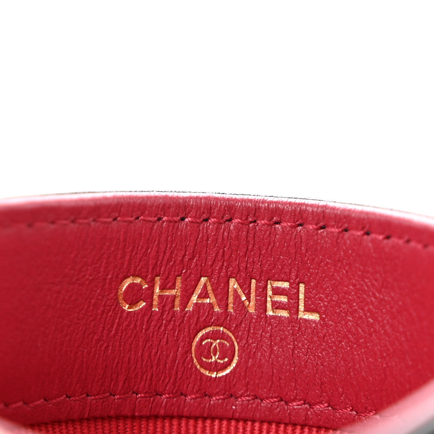 Chanel Lambskin Quilted Chanel 19 Card Holder Black 6 of 12