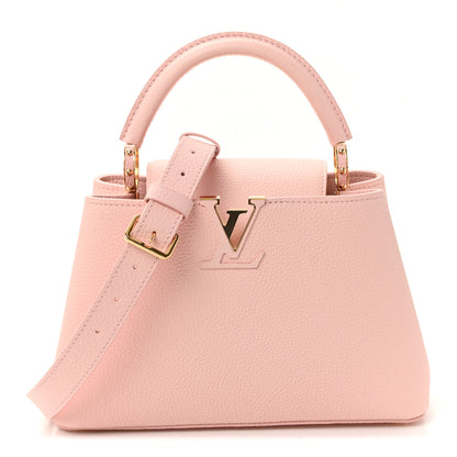 Louis Vuitton Taurillon Capucines BB Rose Jasmin 1 of 9