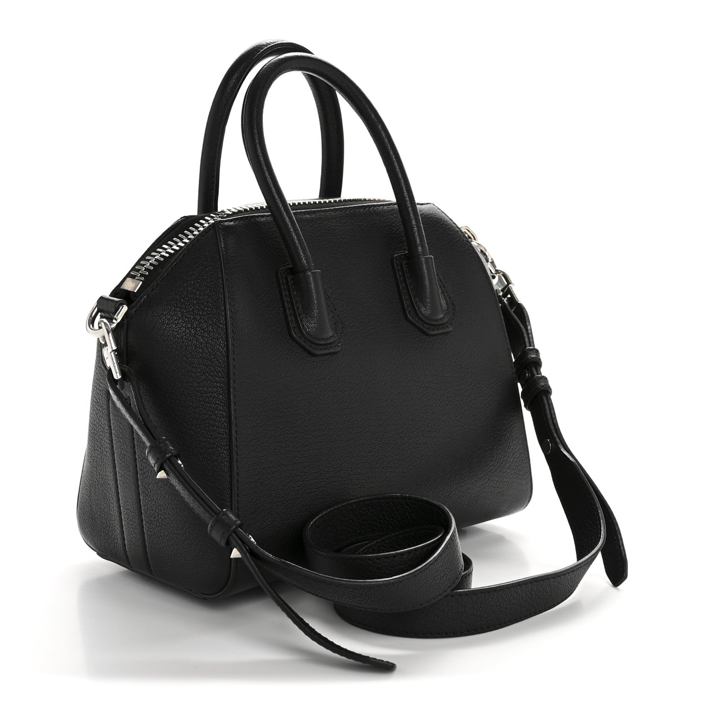 Sugar Goatskin Mini Antigona Black