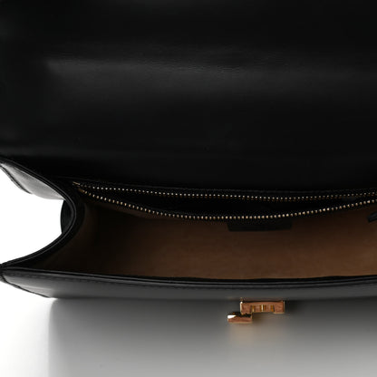 Gucci Calfskin Small Sylvie Shoulder Bag Black 5 of 13