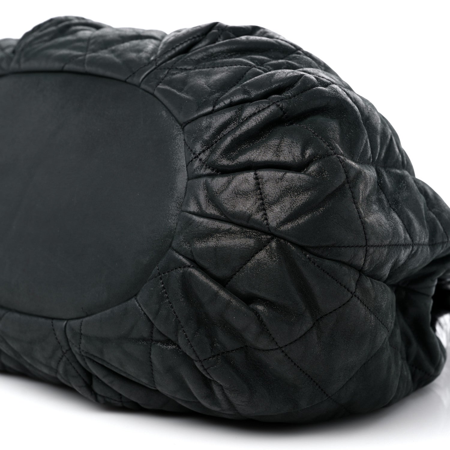 Chanel Iridescent Calfskin Quilted Large In The Mix Tote Black 9 of 14
