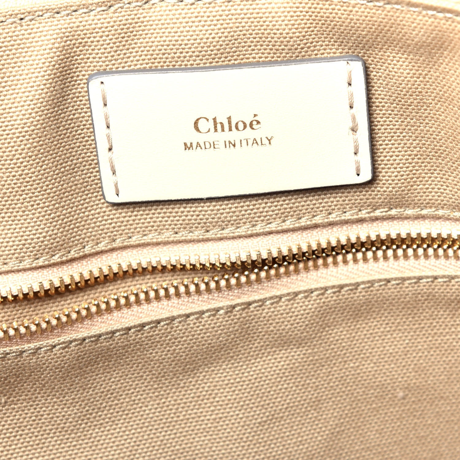 Chloe Grained Calfskin Large Two Tone Baylee Tote 6 of 8