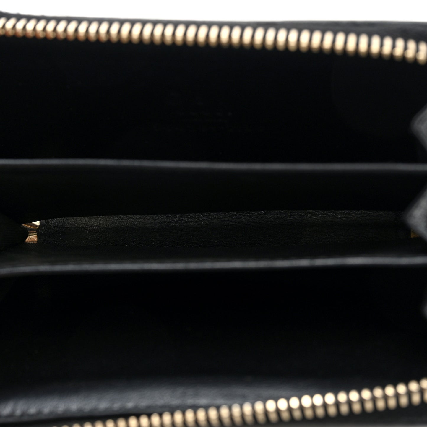Microguccissima Zip Around Card Case Black