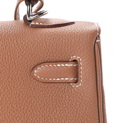 Hermes Togo Kelly Retourne 25 Gold 12 of 38