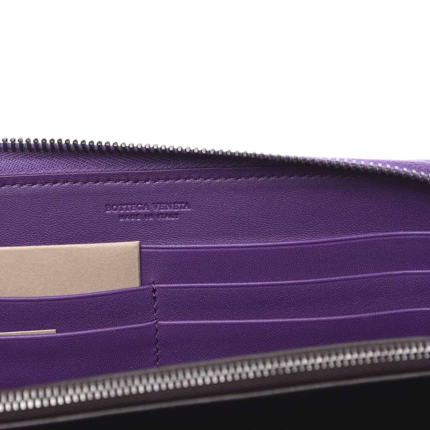 Bottega Veneta Nappa Intrecciato Zip Around Wallet Monalisa 6 of 8