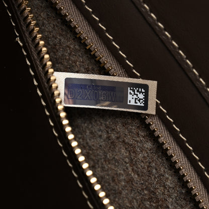 Chloe Felt Large Woody Ribbon Tote Deep Beige 7 of 11