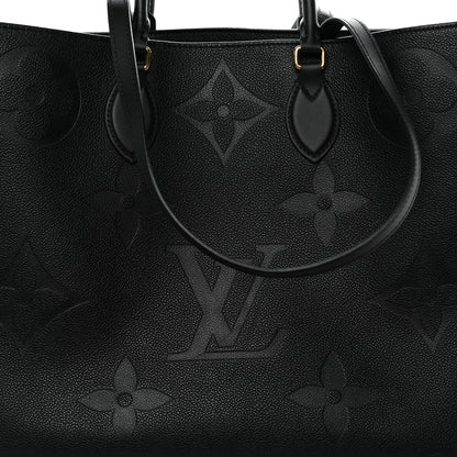 Louis Vuitton Empreinte Monogram Giant Onthego GM Black 7 of 9
