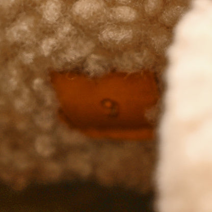 Gucci Covered Wool GG Monogram Mens Fria Horsebit Ankle Boots 9 Beige Ebony Butterscotch 7 of 9