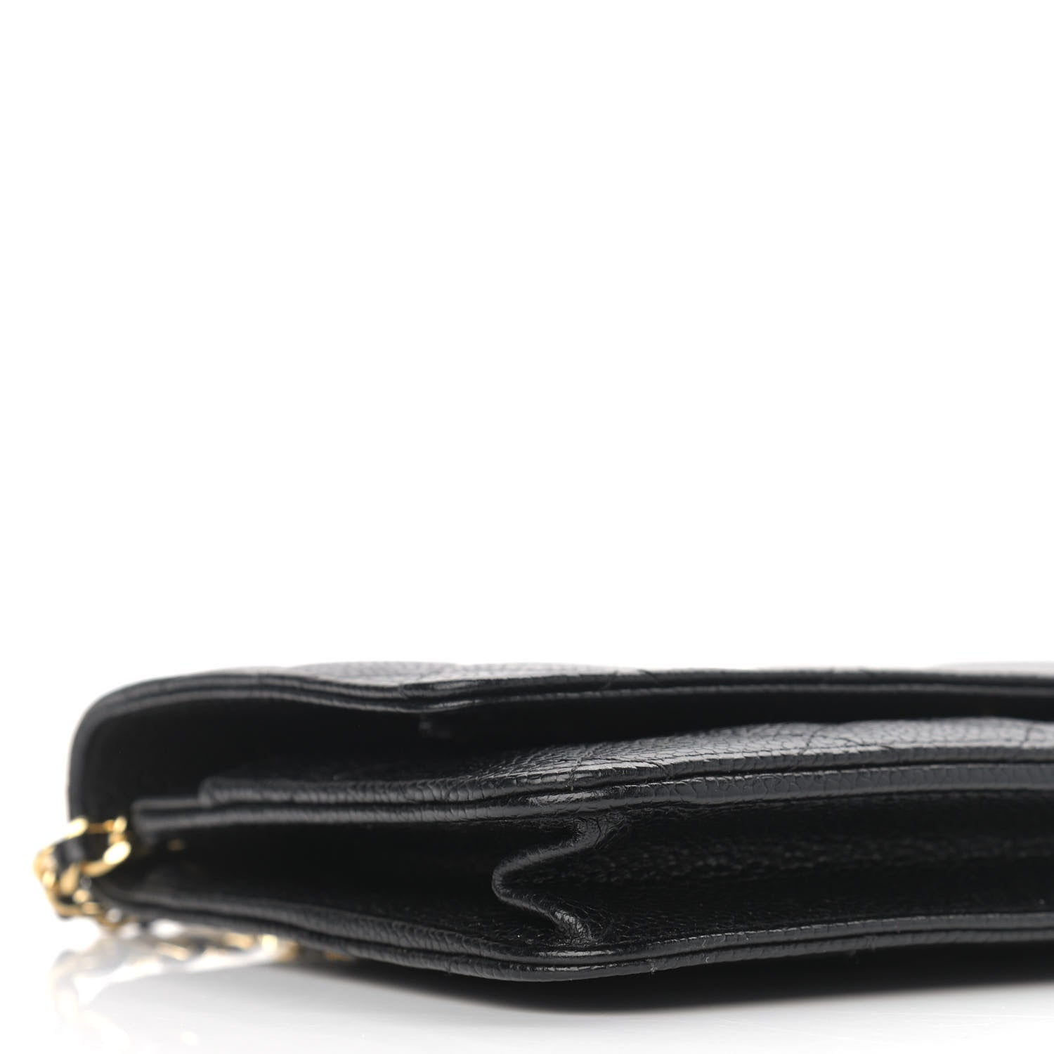 Chanel Caviar Quilted Wallet On Chain WOC Black 9 of 10
