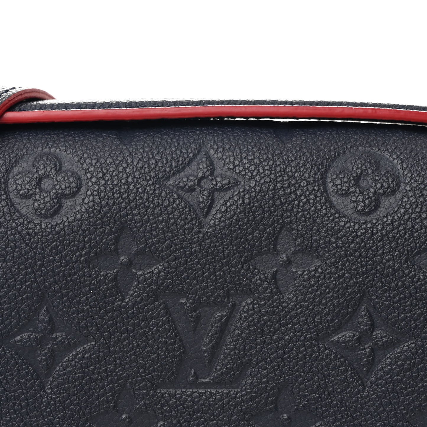 Empreinte Pochette Metis Marine Rouge