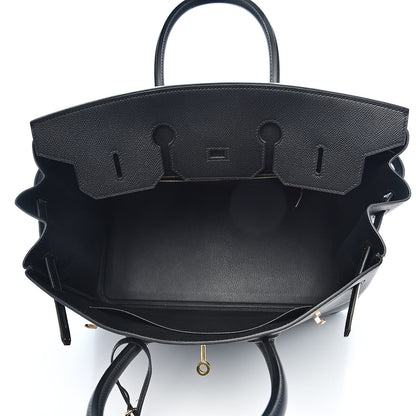Hermes Epsom Birkin 35 Black 17 of 38