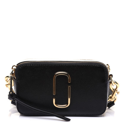 Marc Jacobs Saffiano Small Snapshot Camera Bag Black 3 of 21