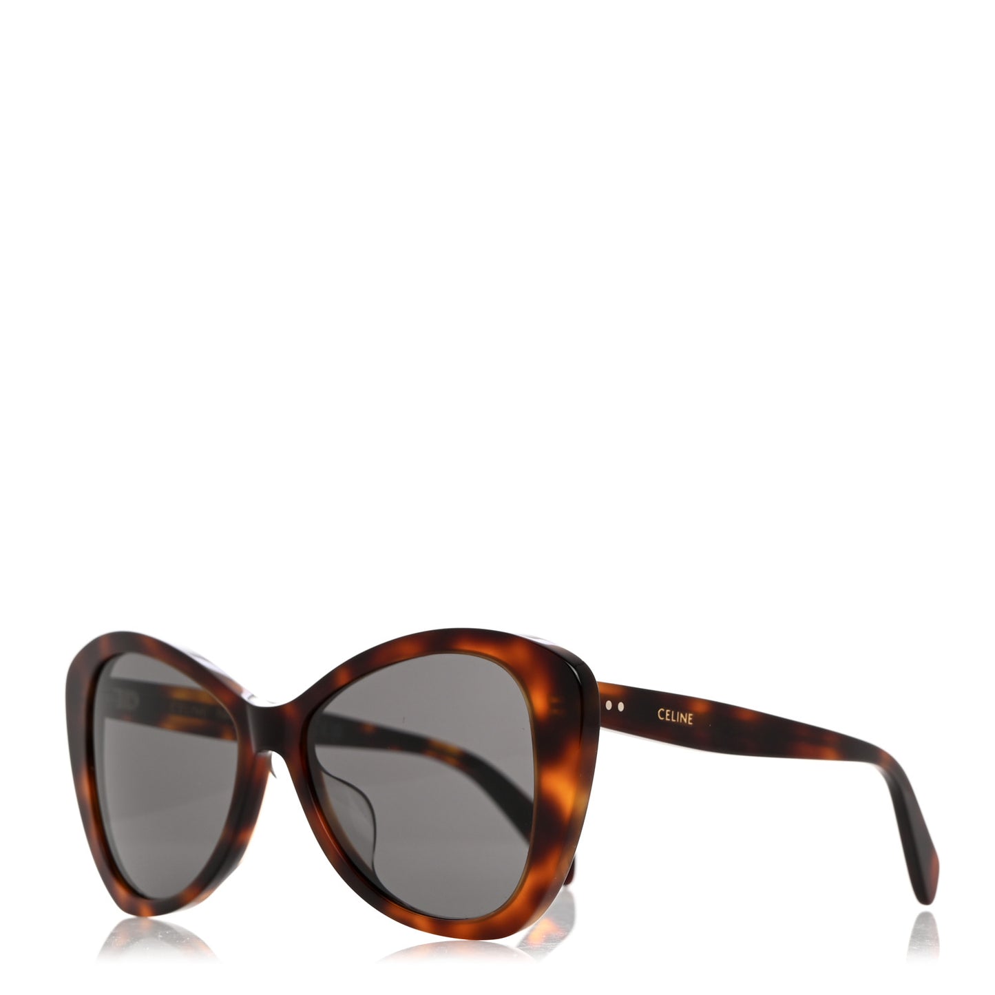 Acetate Polarized Sunglasses CL40270U Havana