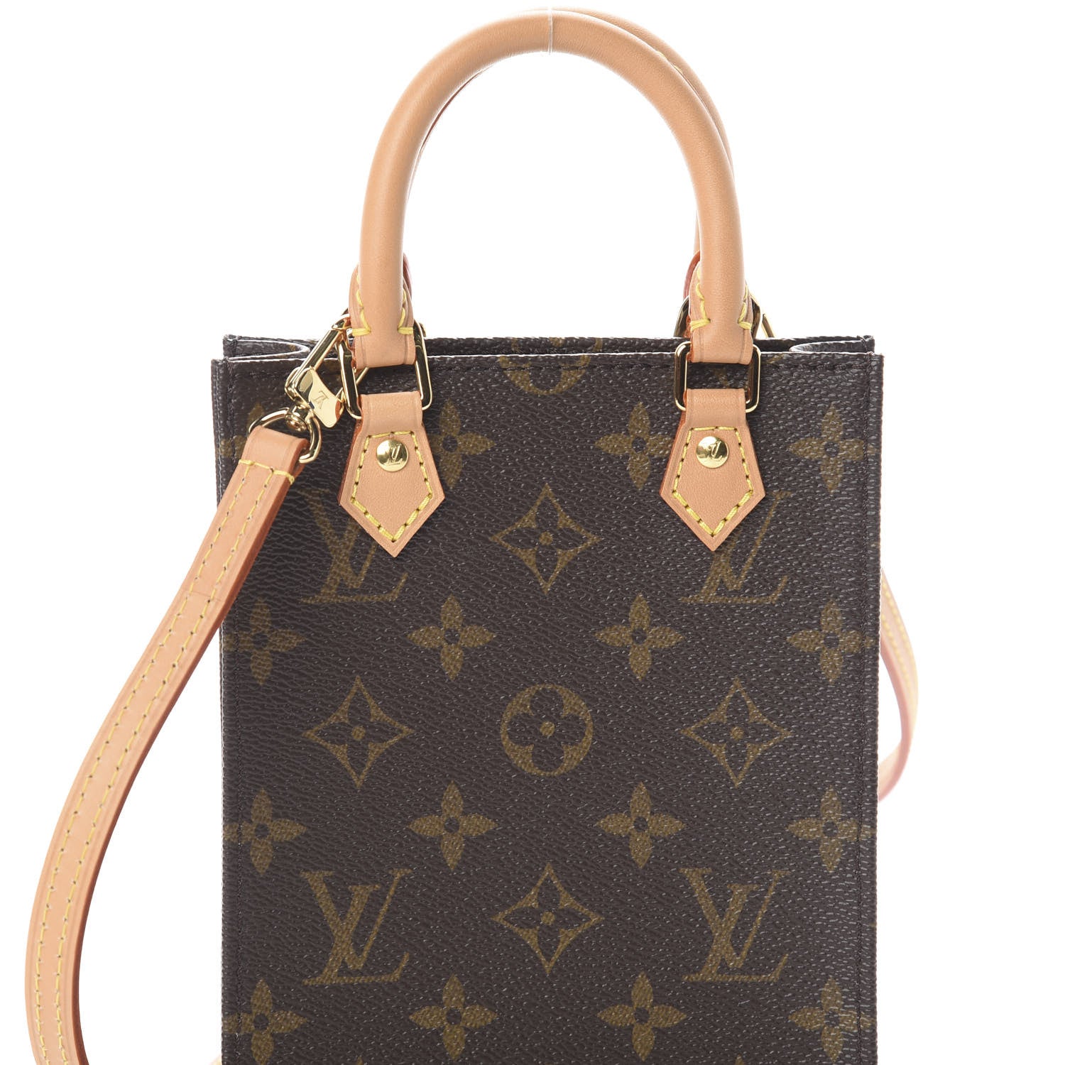 Louis Vuitton Monogram Petit Sac Plat 8 of 8