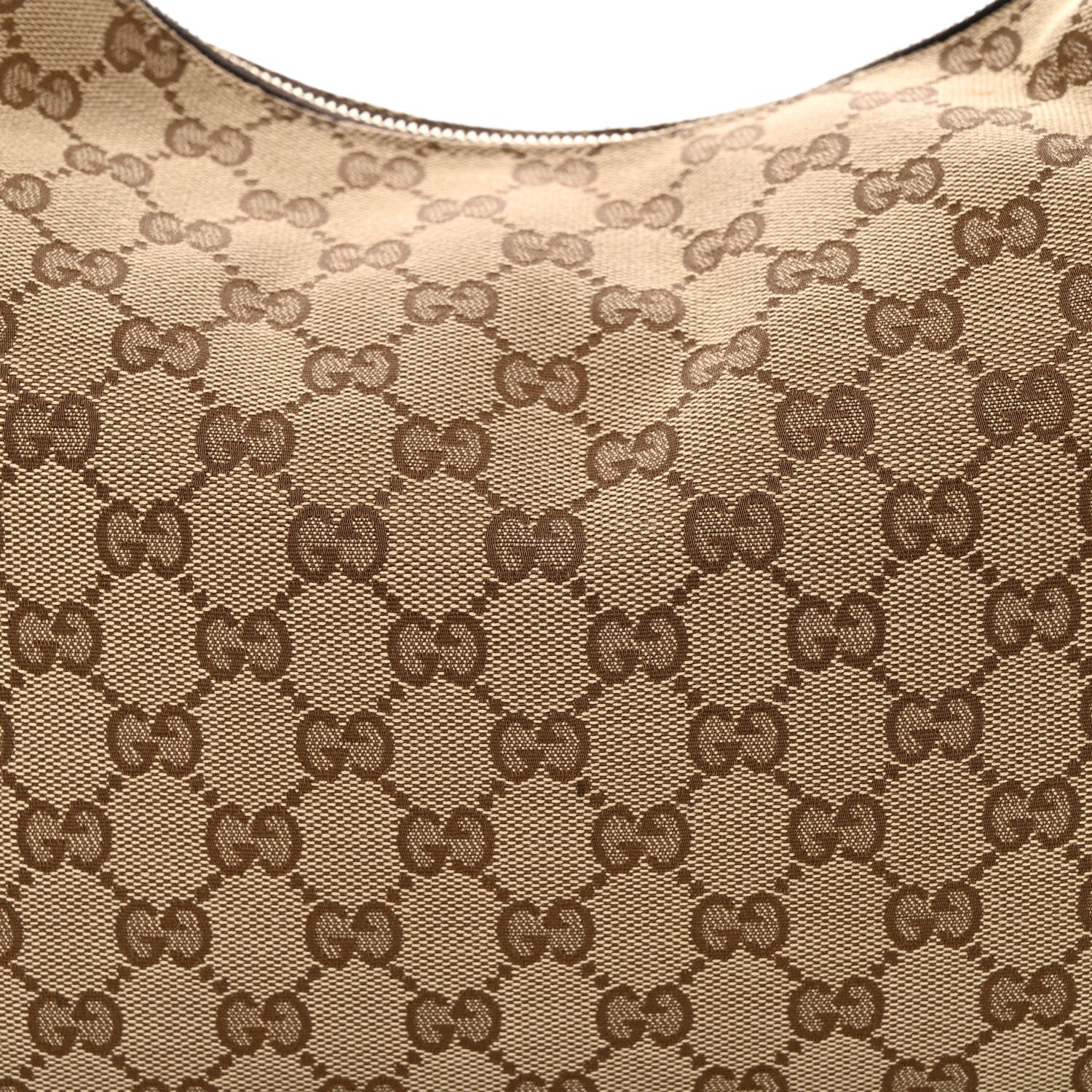 Gucci Monogram Medium Horsebit Chain Hobo Dark Brown 8 of 11
