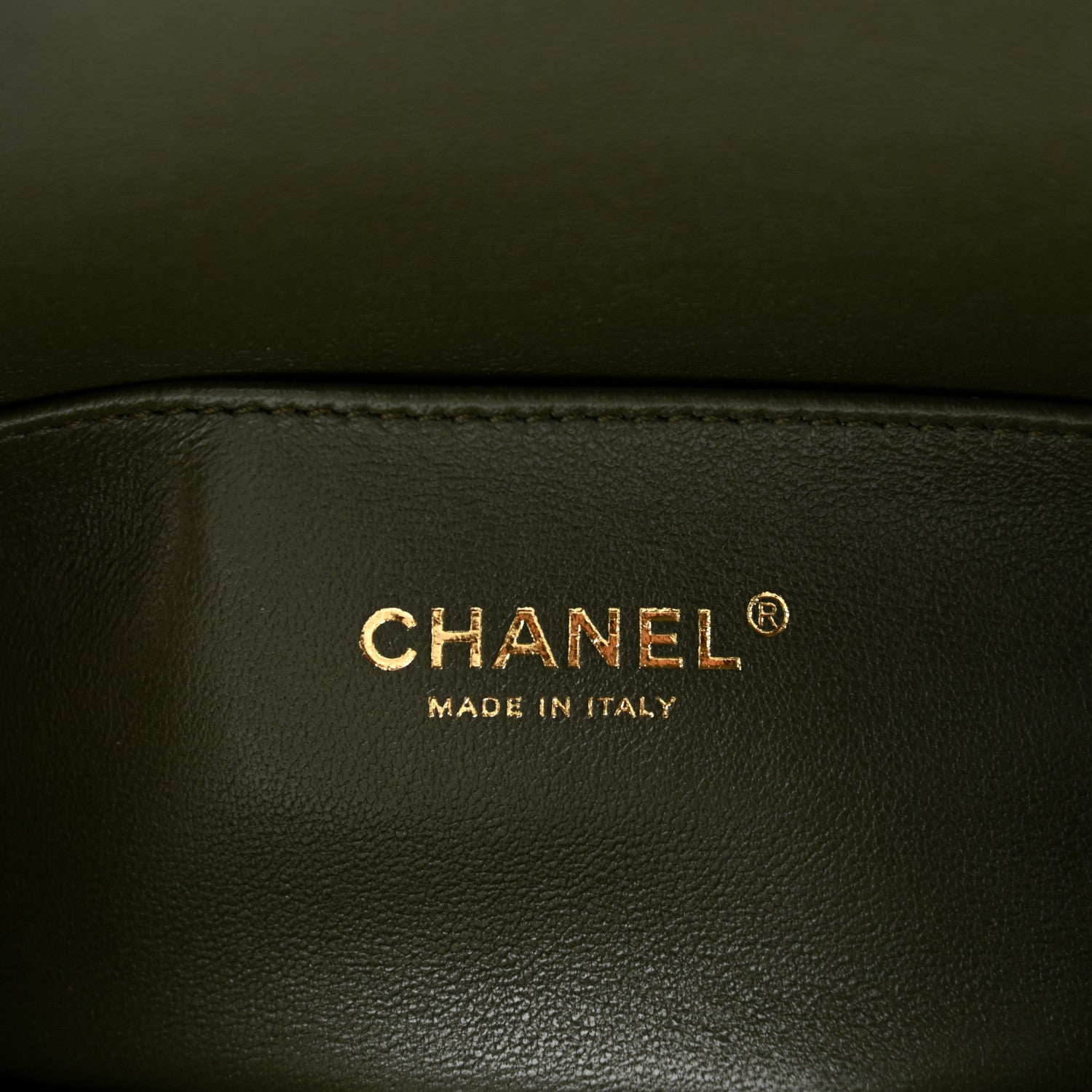 Chanel Calfskin Quilted Medium Boy Flap Khaki 6 of 11