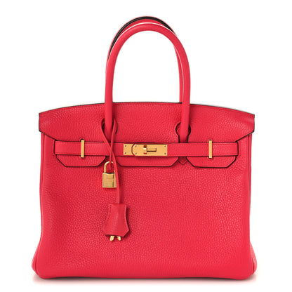 Hermes Togo Birkin 30 Rose Extreme 1 of 11