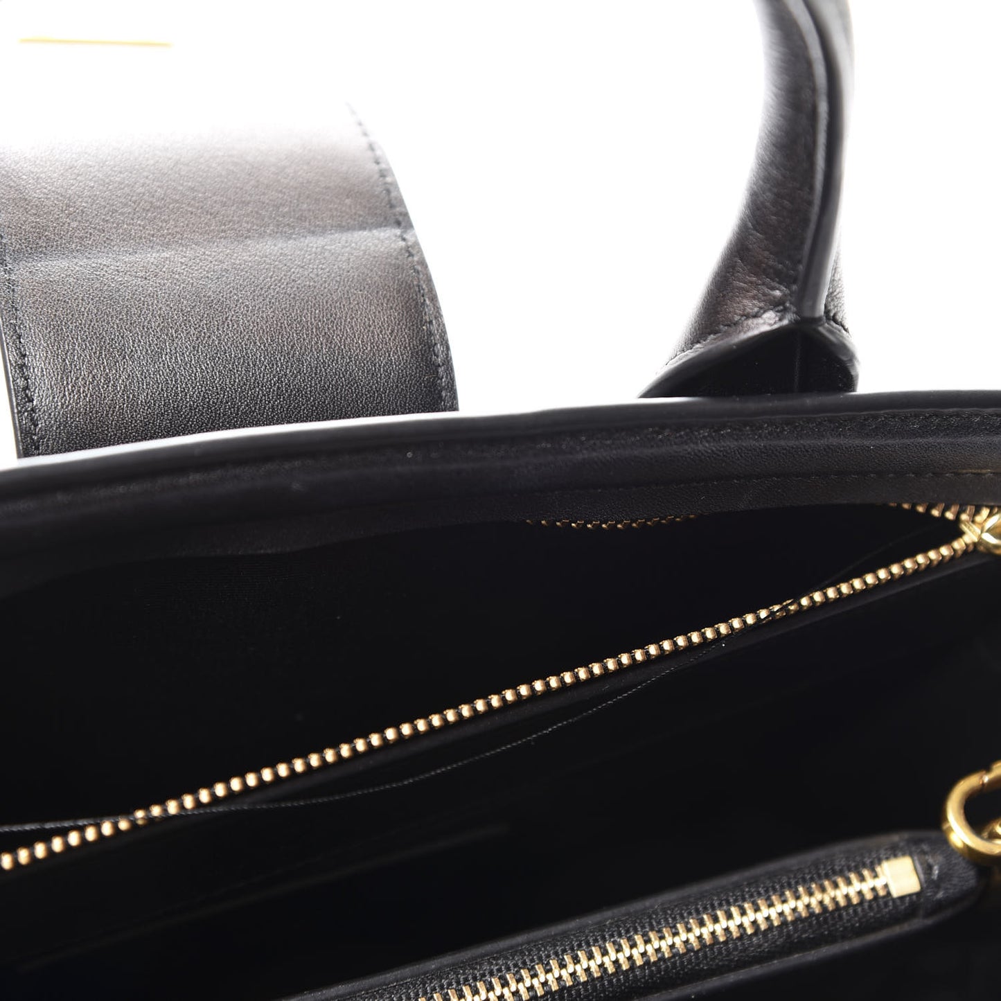 Calfskin Small West End Top Handle Bag Black