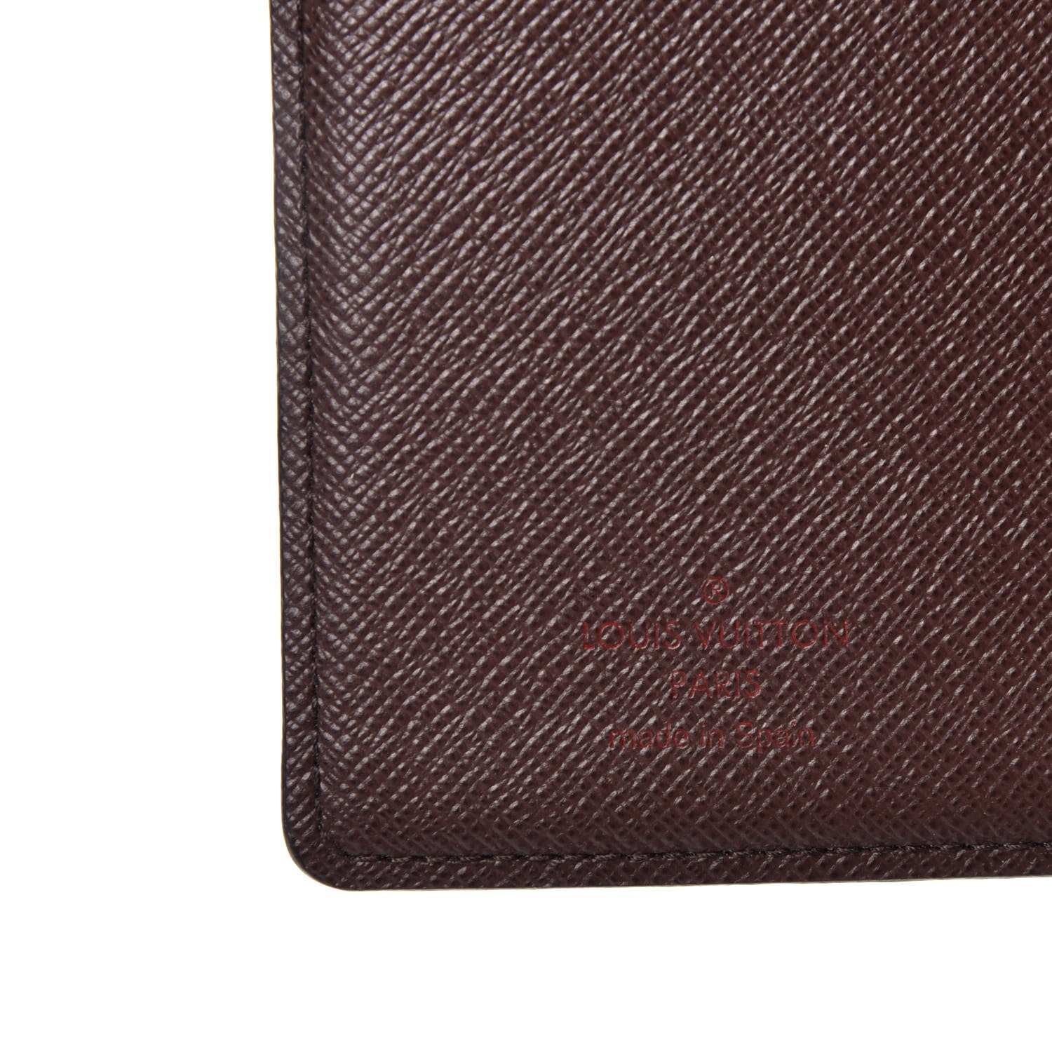 Louis Vuitton Damier Ebene Small Ring Agenda Cover 6 of 7