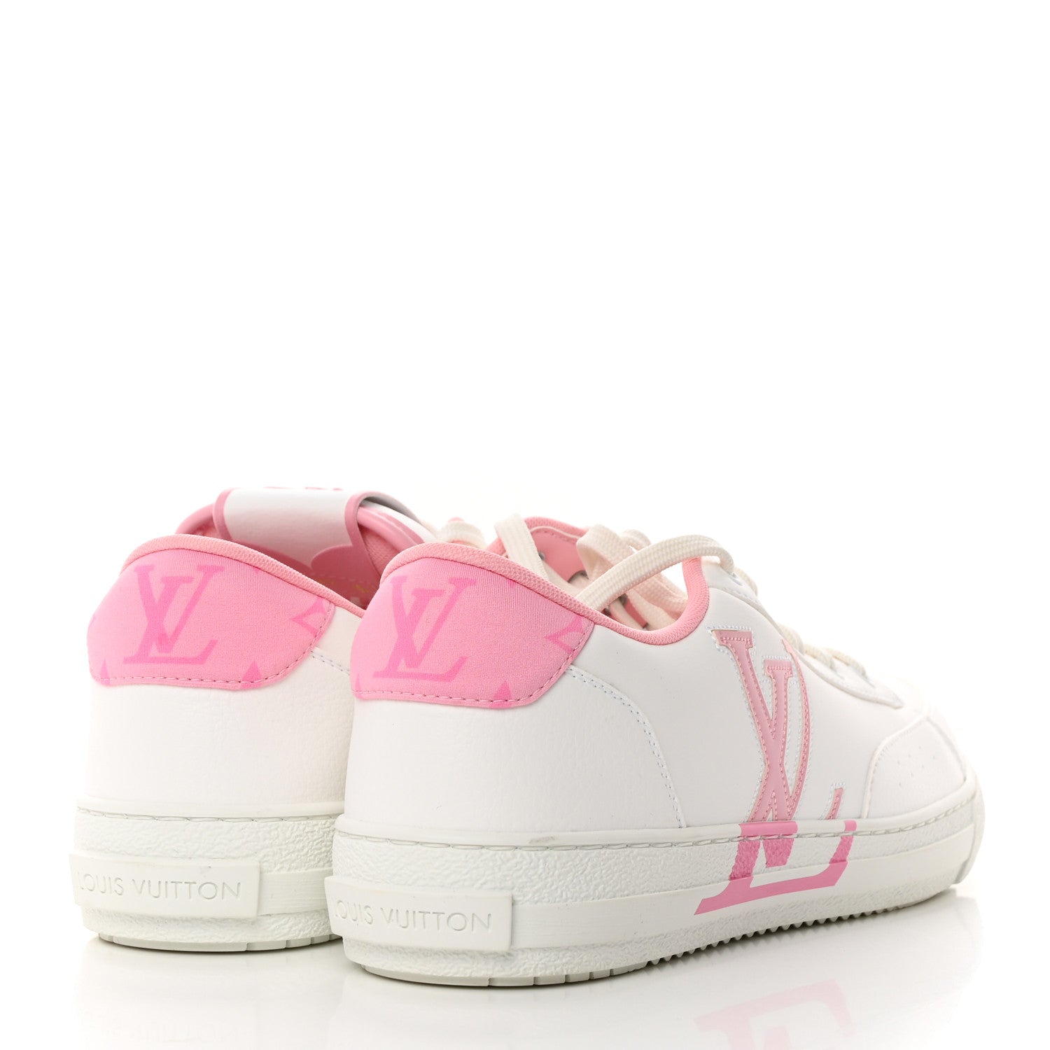 Louis Vuitton Calfskin Charlie Sneaker 39 White Rose Clair 4 of 8