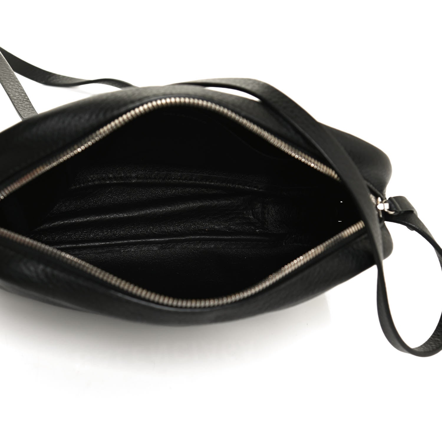 Balenciaga Calfskin Logo S Everyday Camera Bag Black 5 of 11