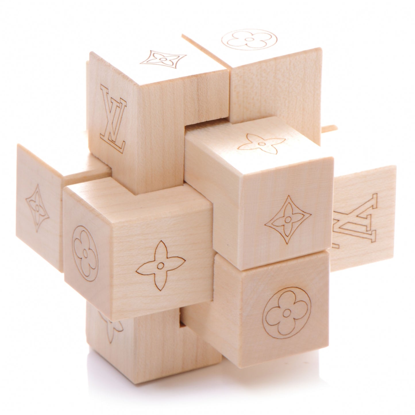 Le Pateki Wood Cube Puzzle VIP Gift