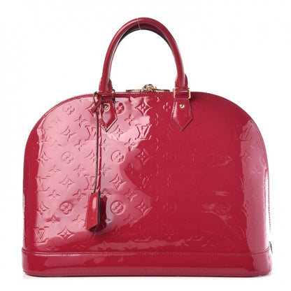 Louis Vuitton Vernis Alma GM Rose Indien 1 of 10