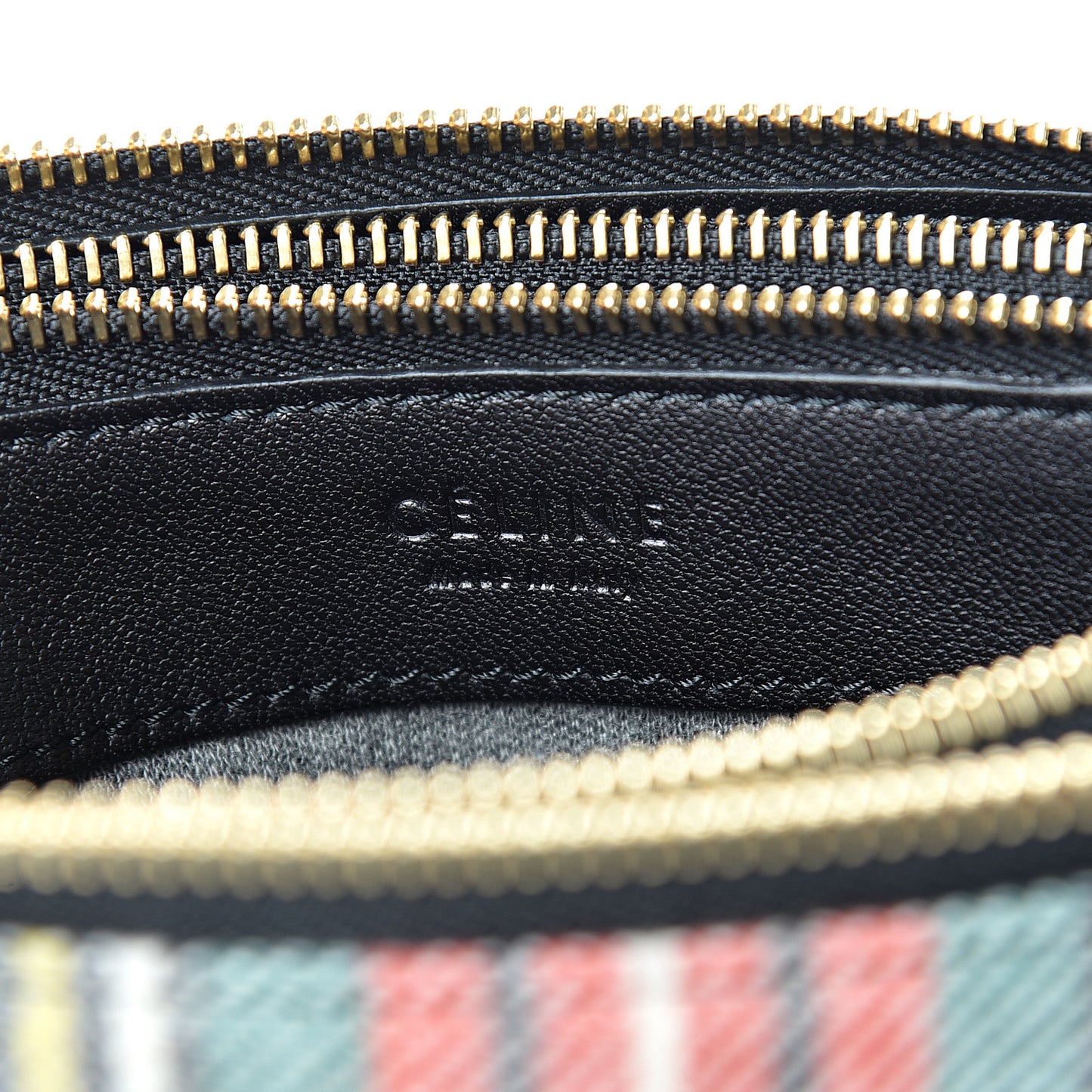 Tartan Felt Plaid Small Trio Crossbody Bag Red Blue