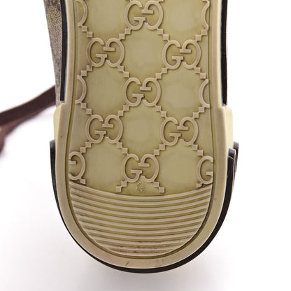 Gucci GG Monogram Web Womens Script Sneakers 38 Brown 12 of 12