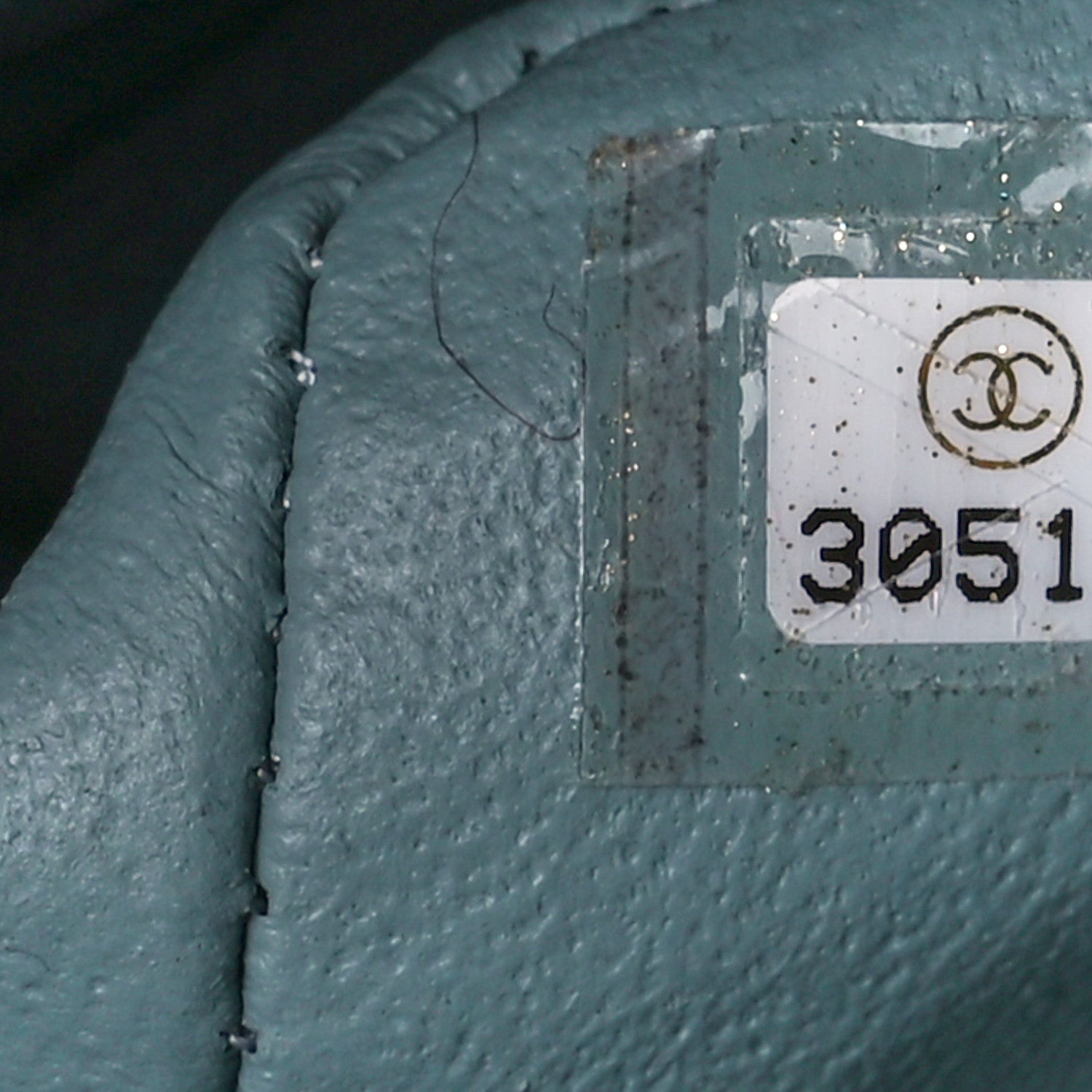 Chanel Caviar Quilted Small Double Flap Light Blue 8 of 11