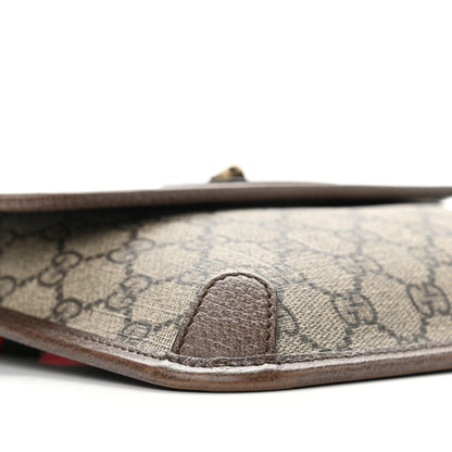 Gucci GG Supreme Monogram Neo Vintage Web Belt Bag Brown 12 of 16